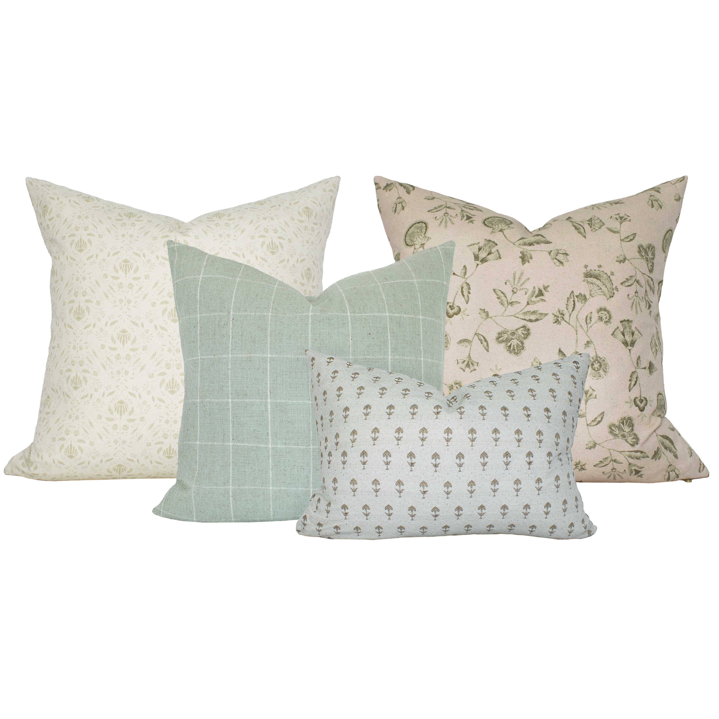 Pastel Poise - Four Pillow Combination
