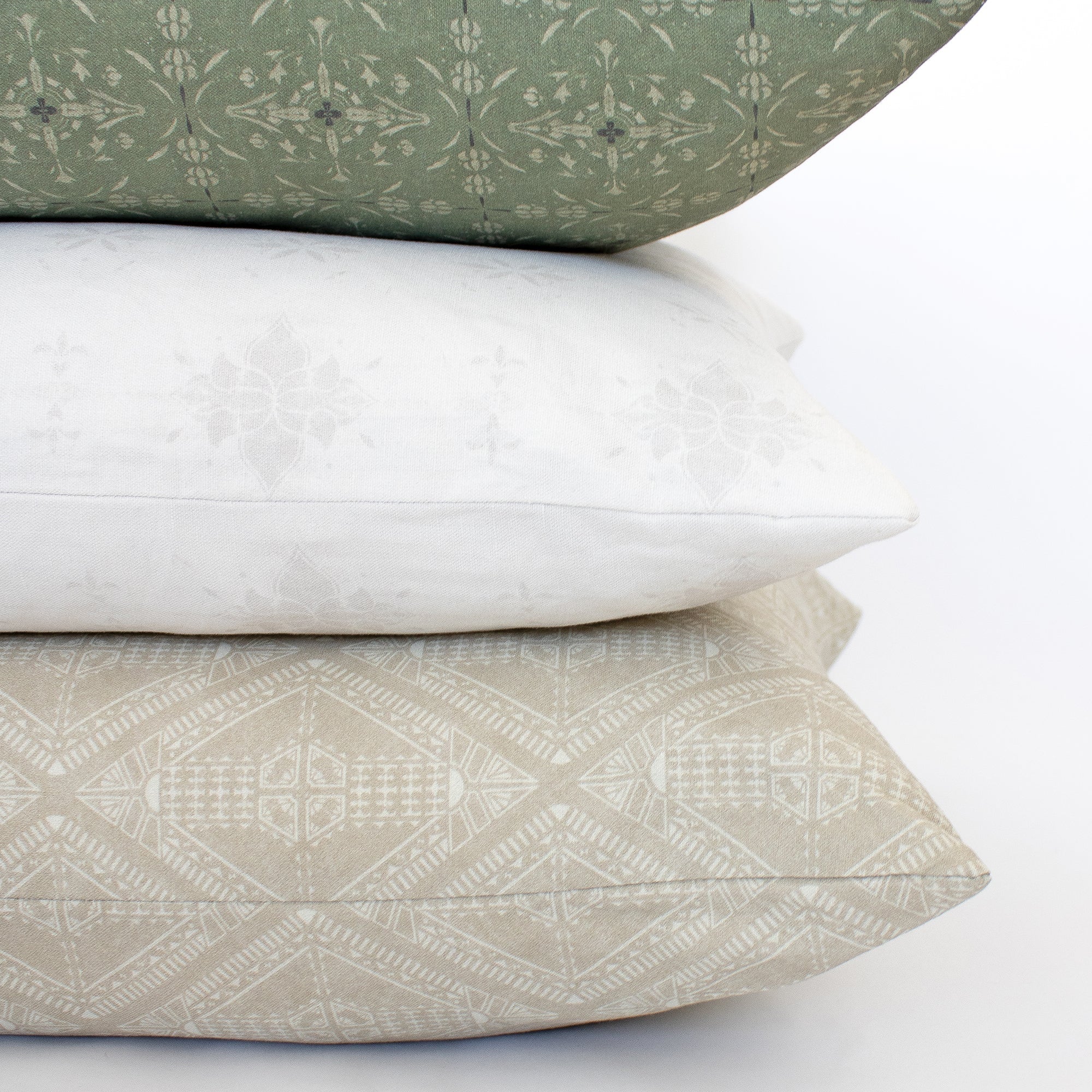 Lyra Pillow Cover in Khaki