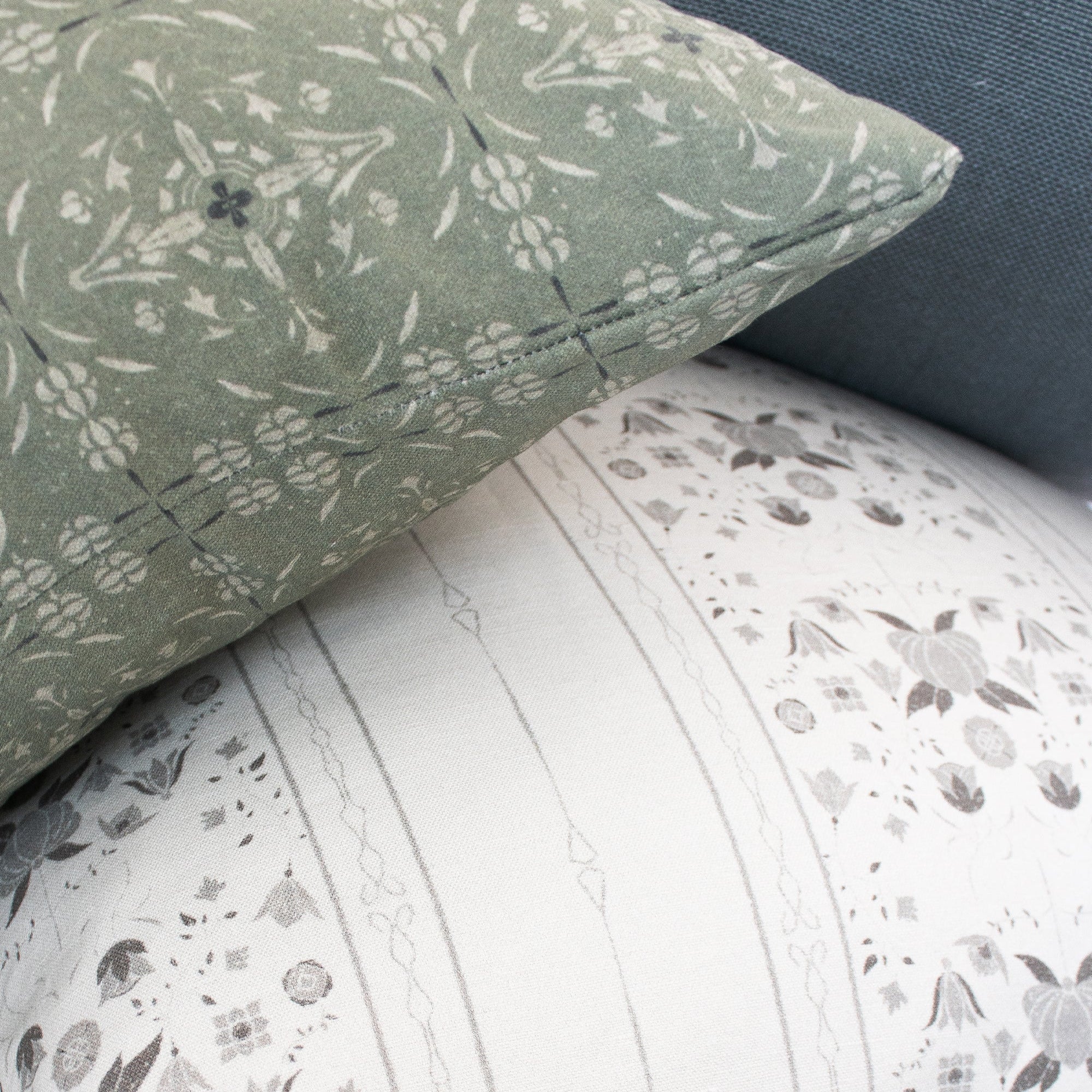 Mae Pillow Cover in Pearl