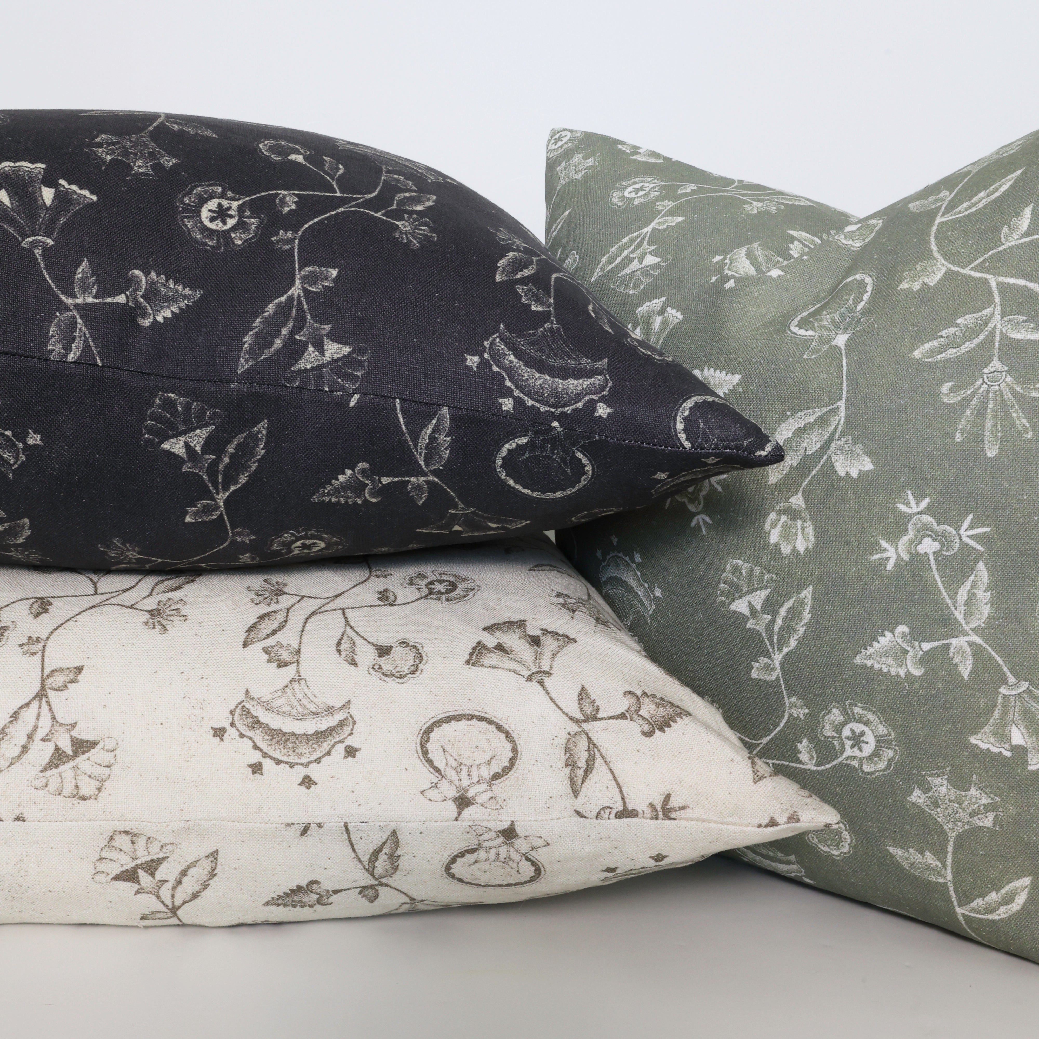 Dot Pillow Cover in Coal