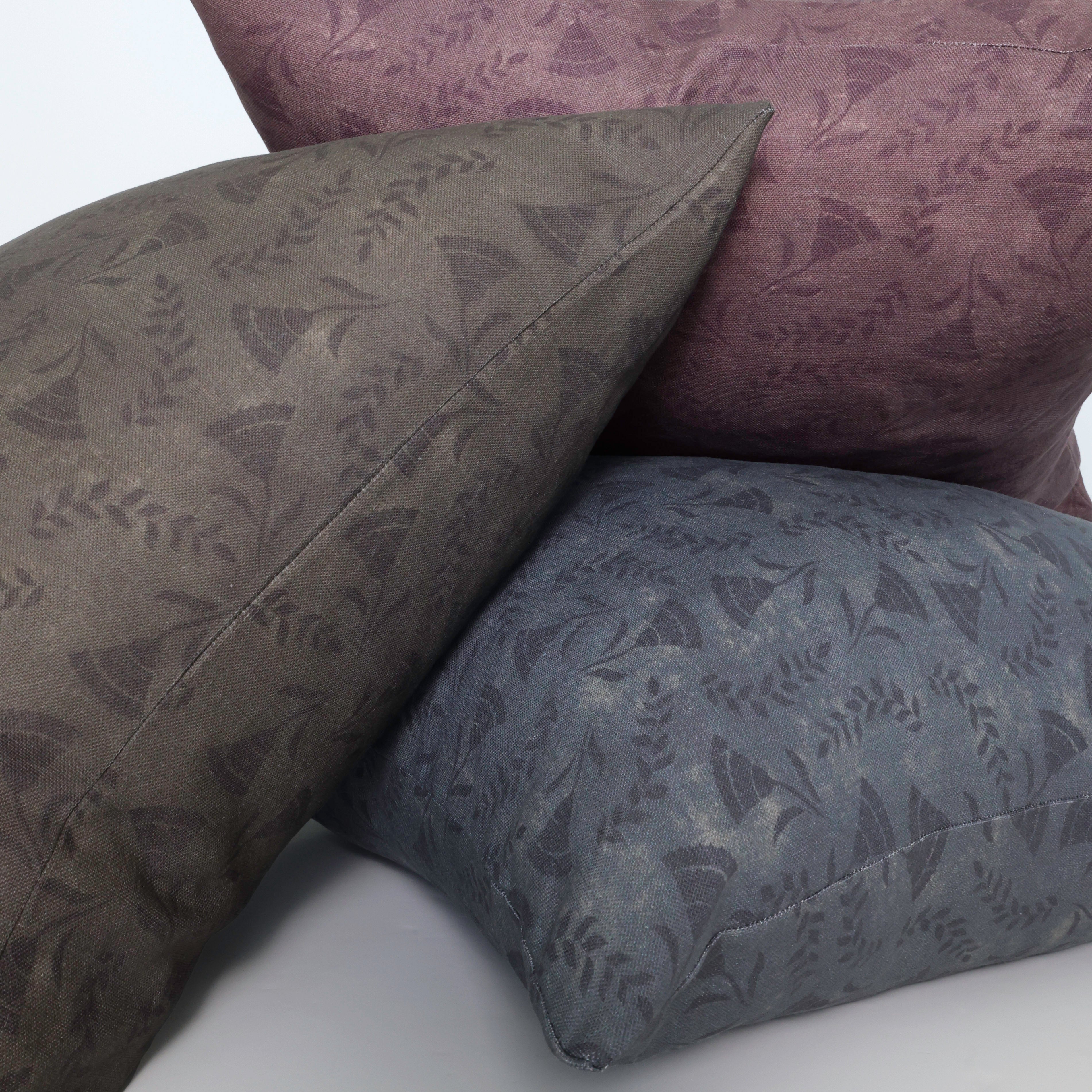 Fleur Pillow Cover in Rosewood