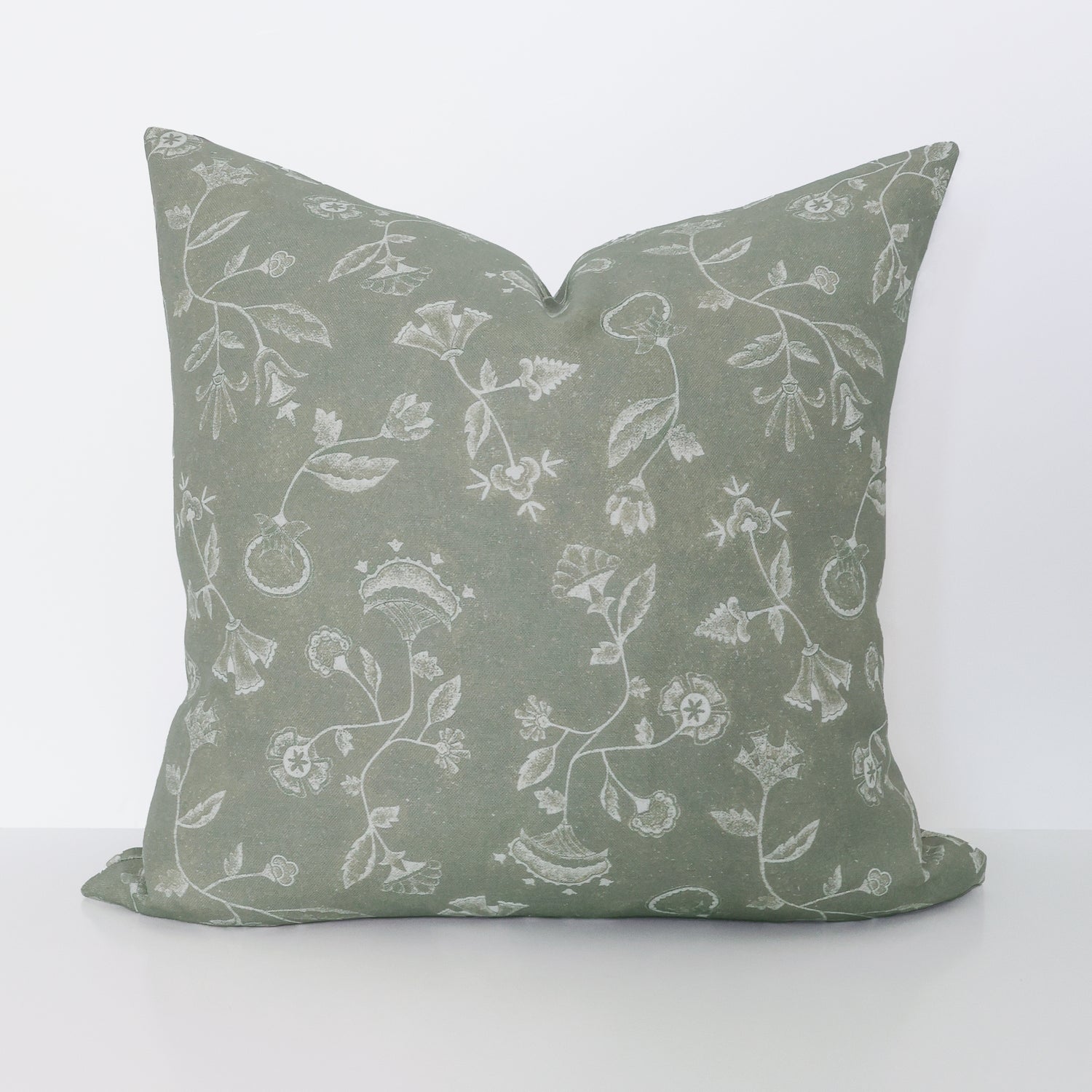 Dot Pillow Cover in Basil