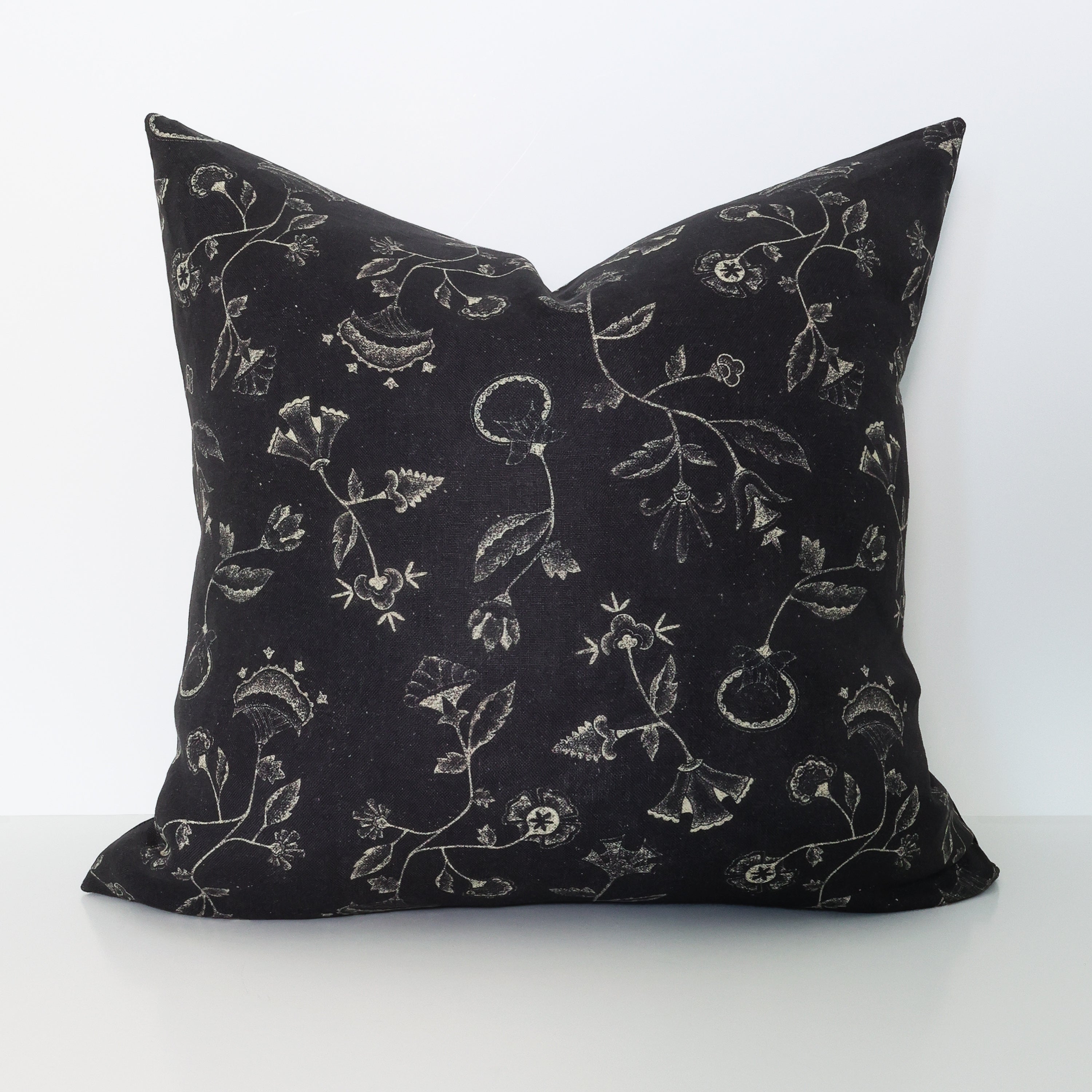 Dot Pillow Cover in Coal