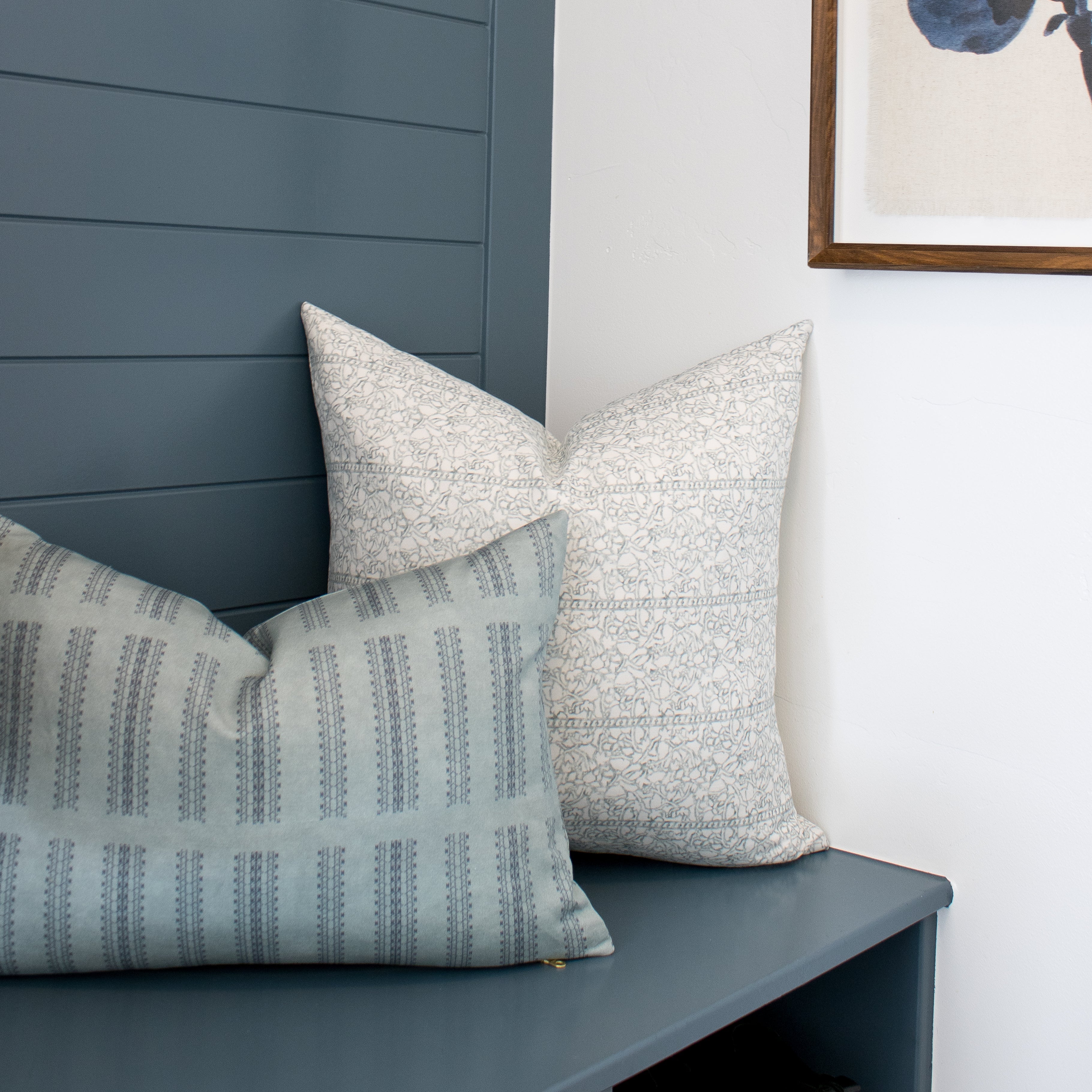 Faye Pillow Cover in Stone