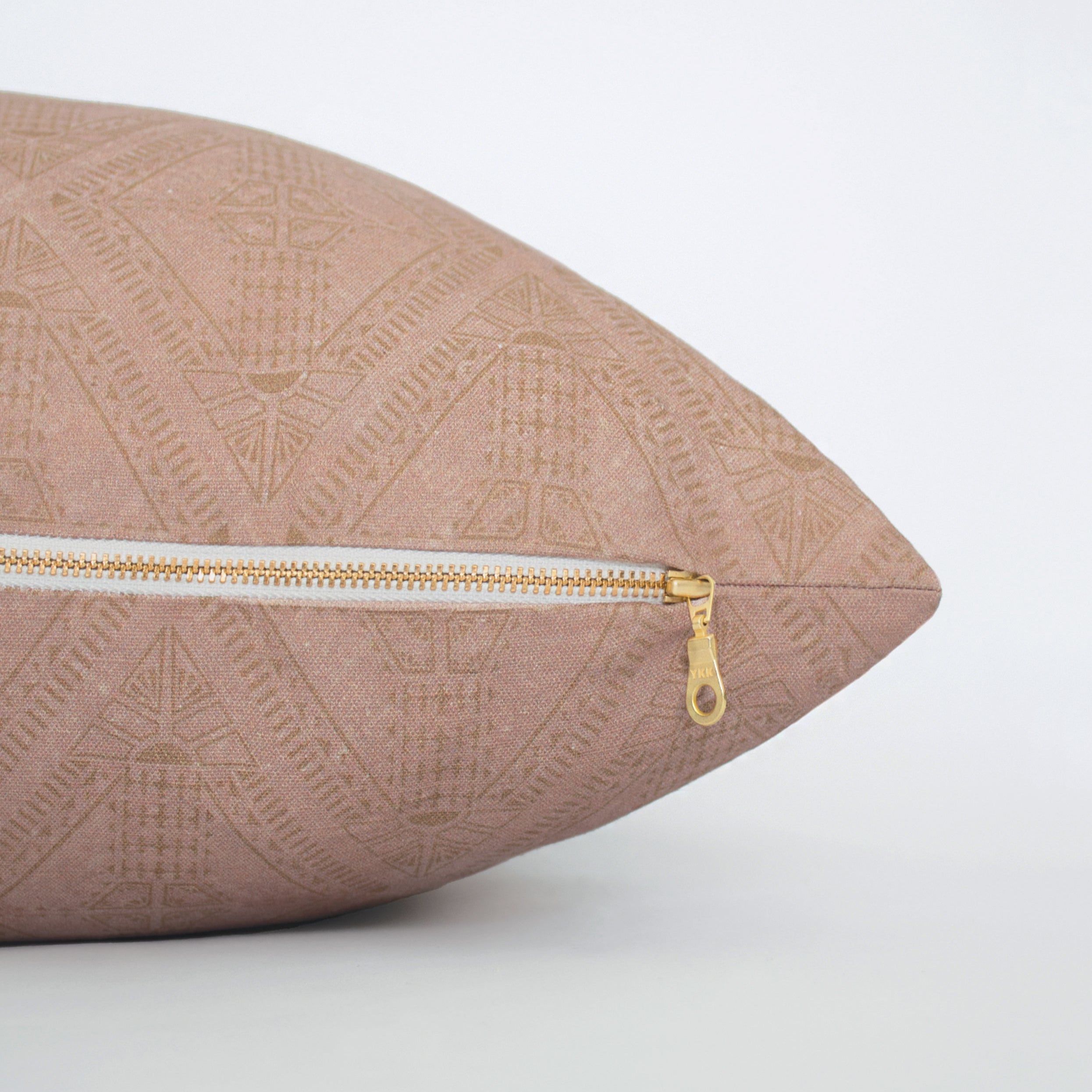Lyra Pillow Cover in Coral