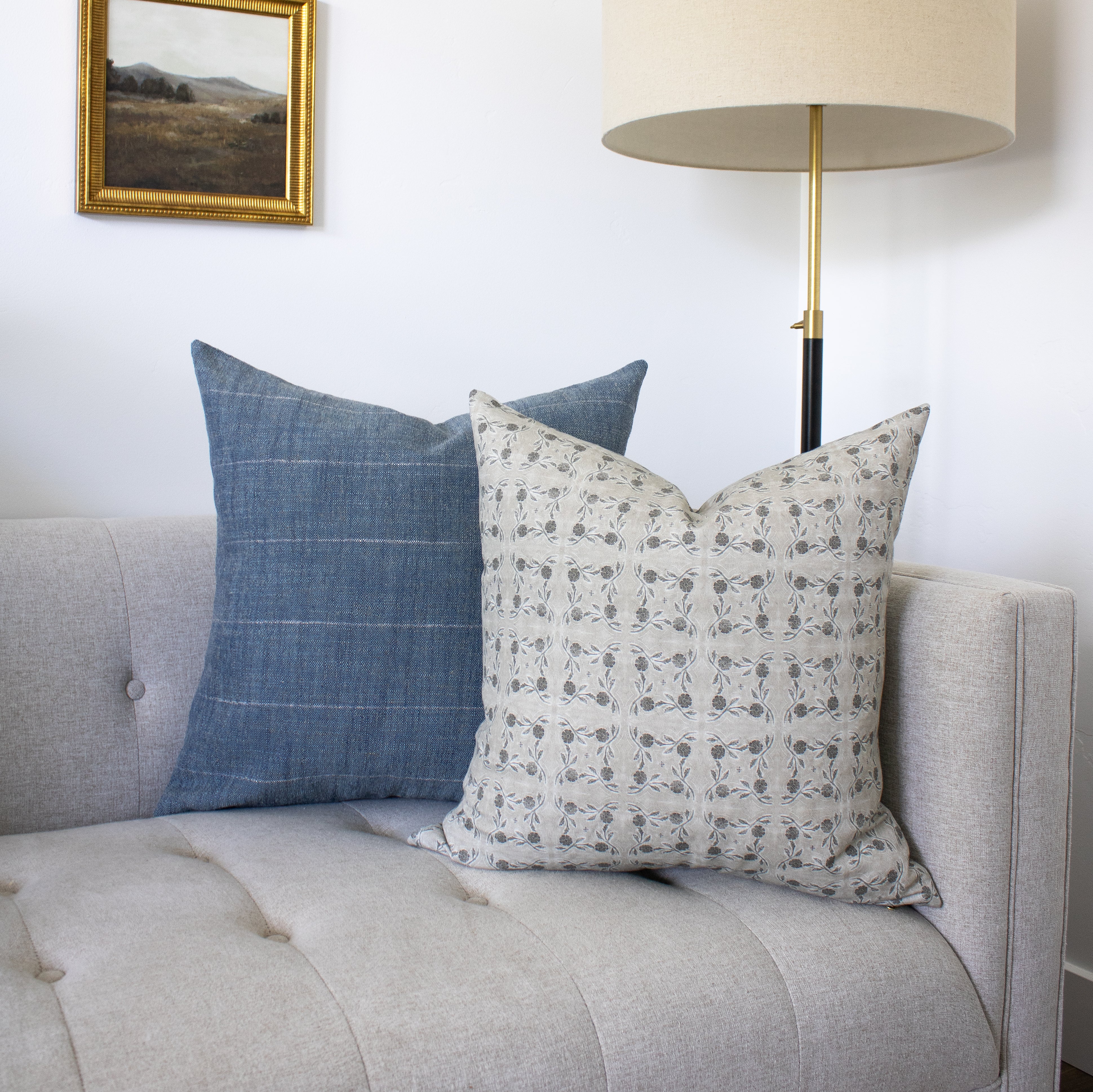Bloom Pillow Cover in Mushroom