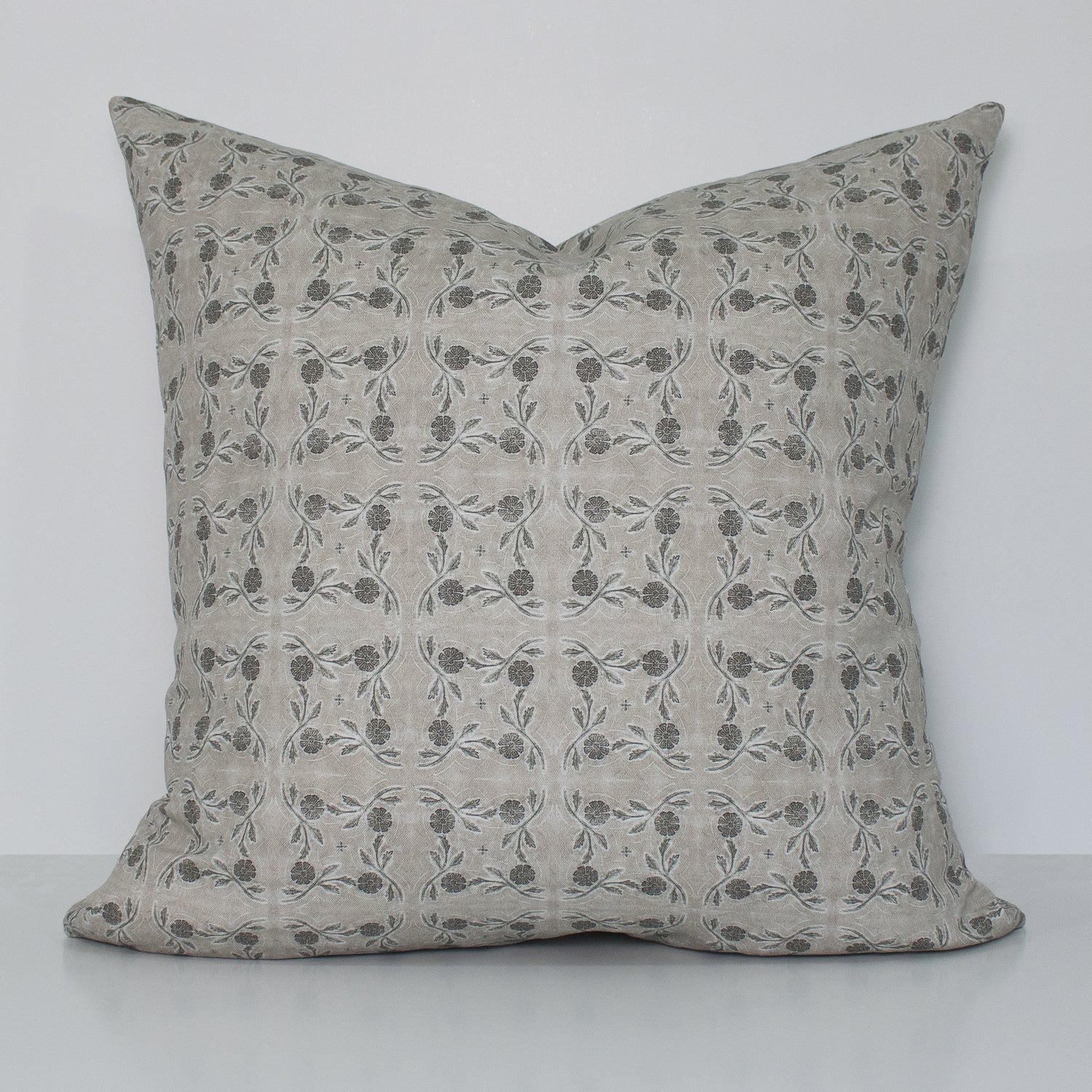 Bloom Pillow Cover in Mushroom