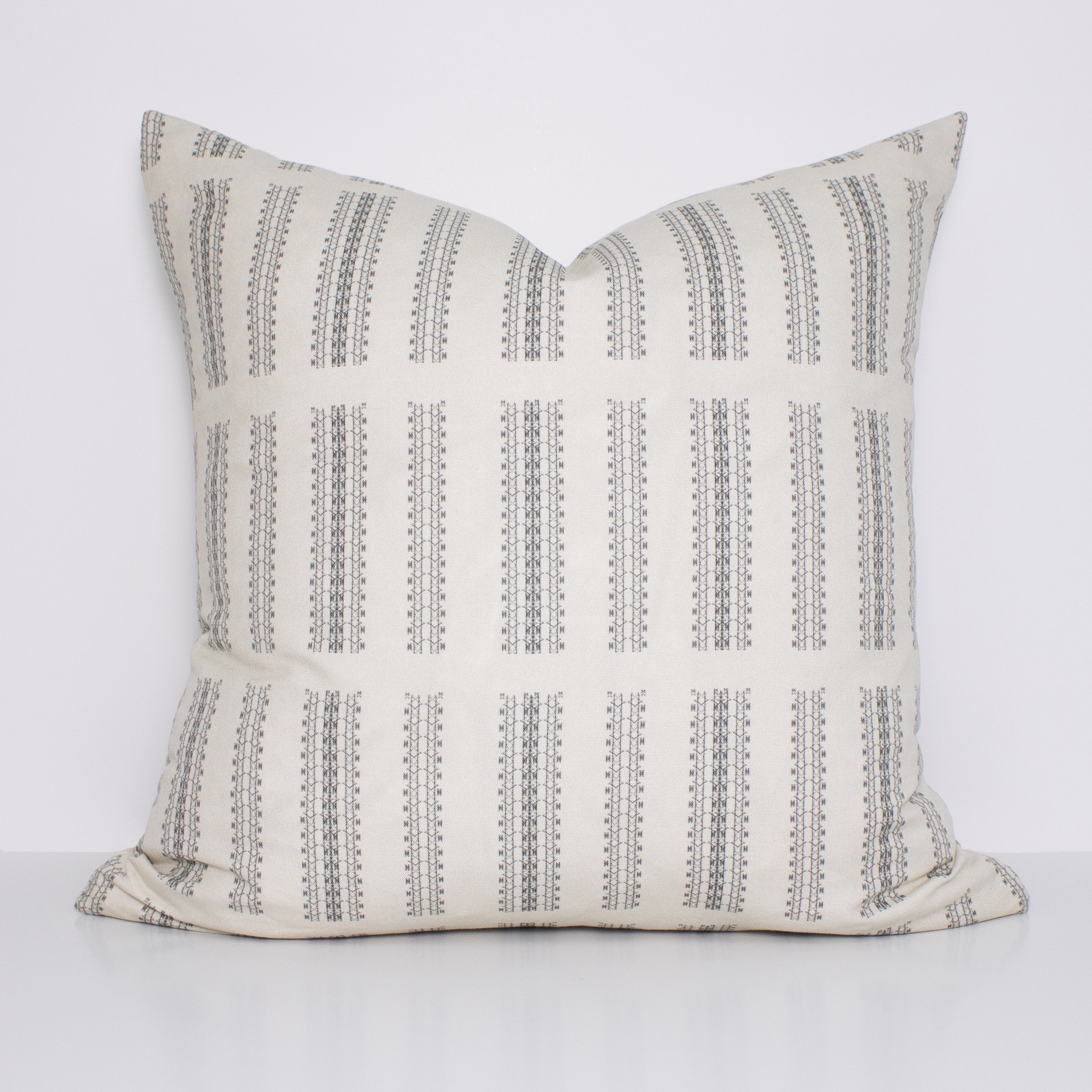 Blueprint Pillow Cover in Oatmeal