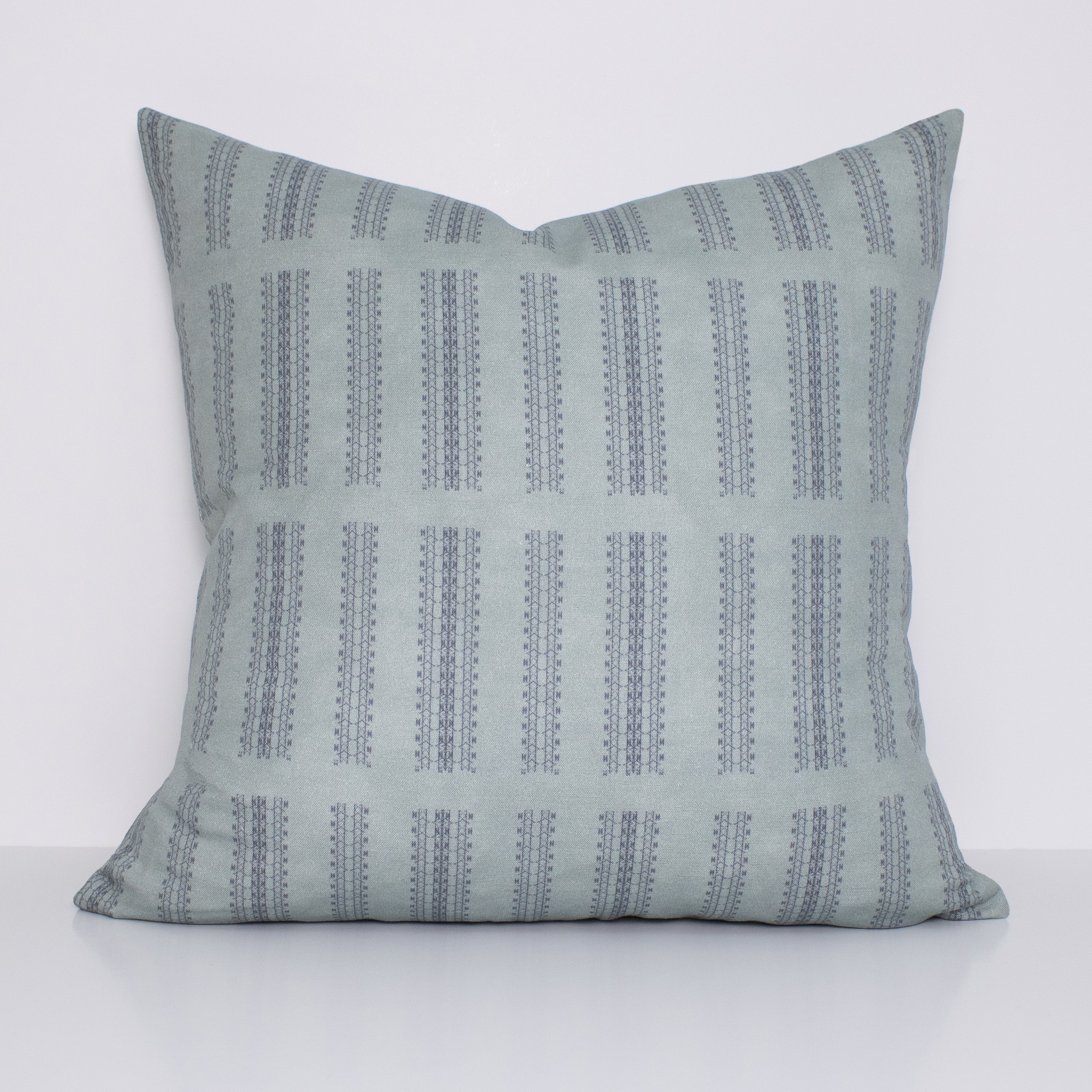 Blueprint Pillow Cover in Slate
