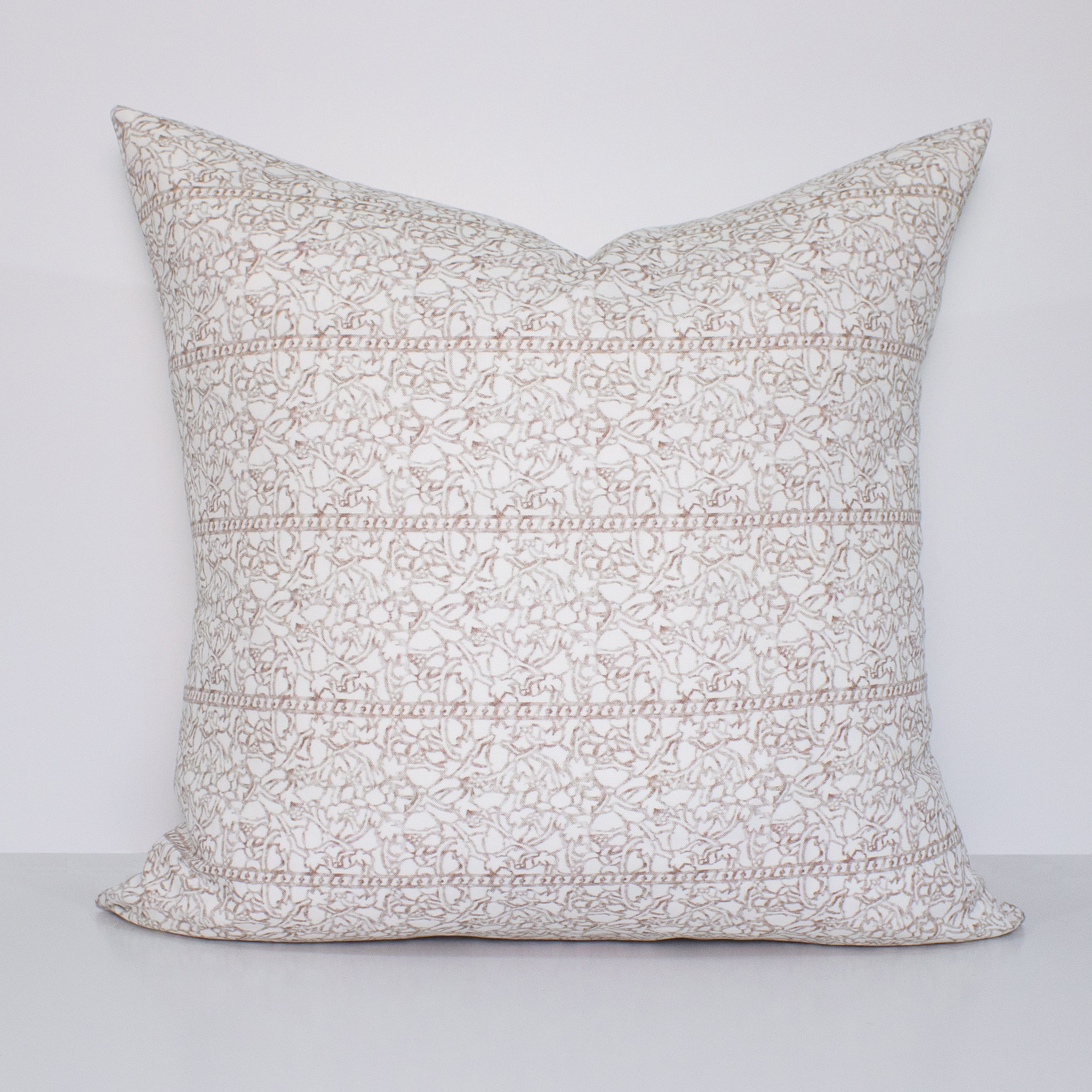 Faye Pillow Cover in Cinnamon