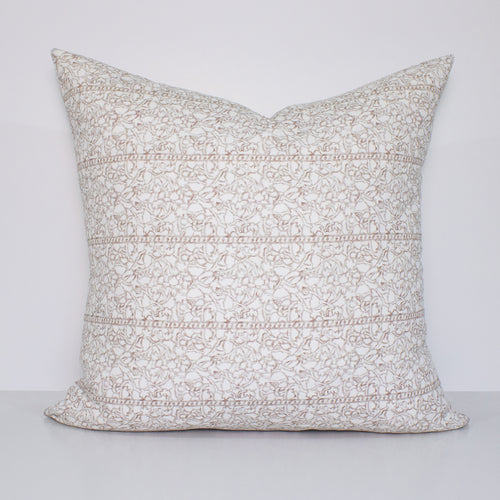 Faye Pillow Cover in Cinnamon