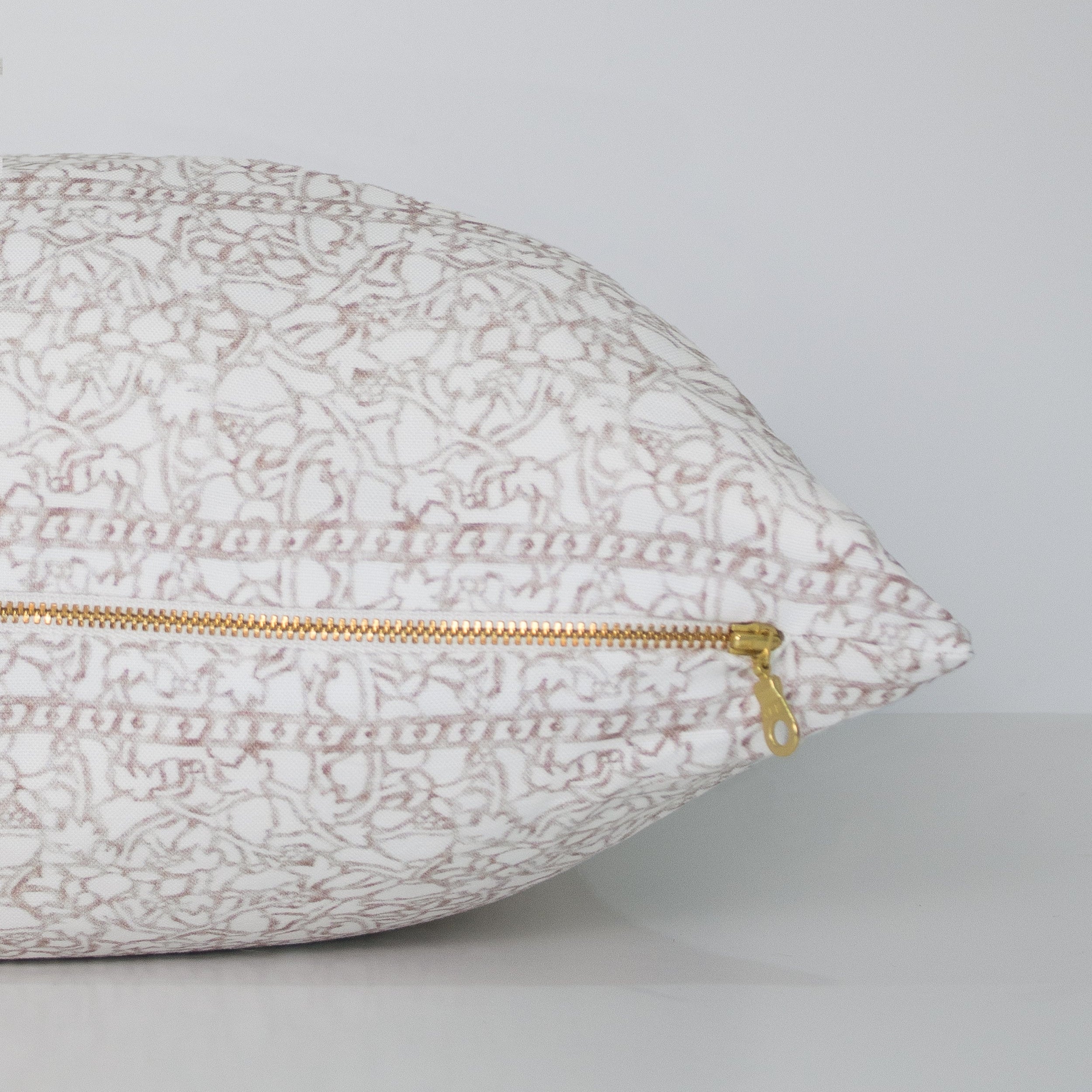 Faye Pillow Cover in Cinnamon