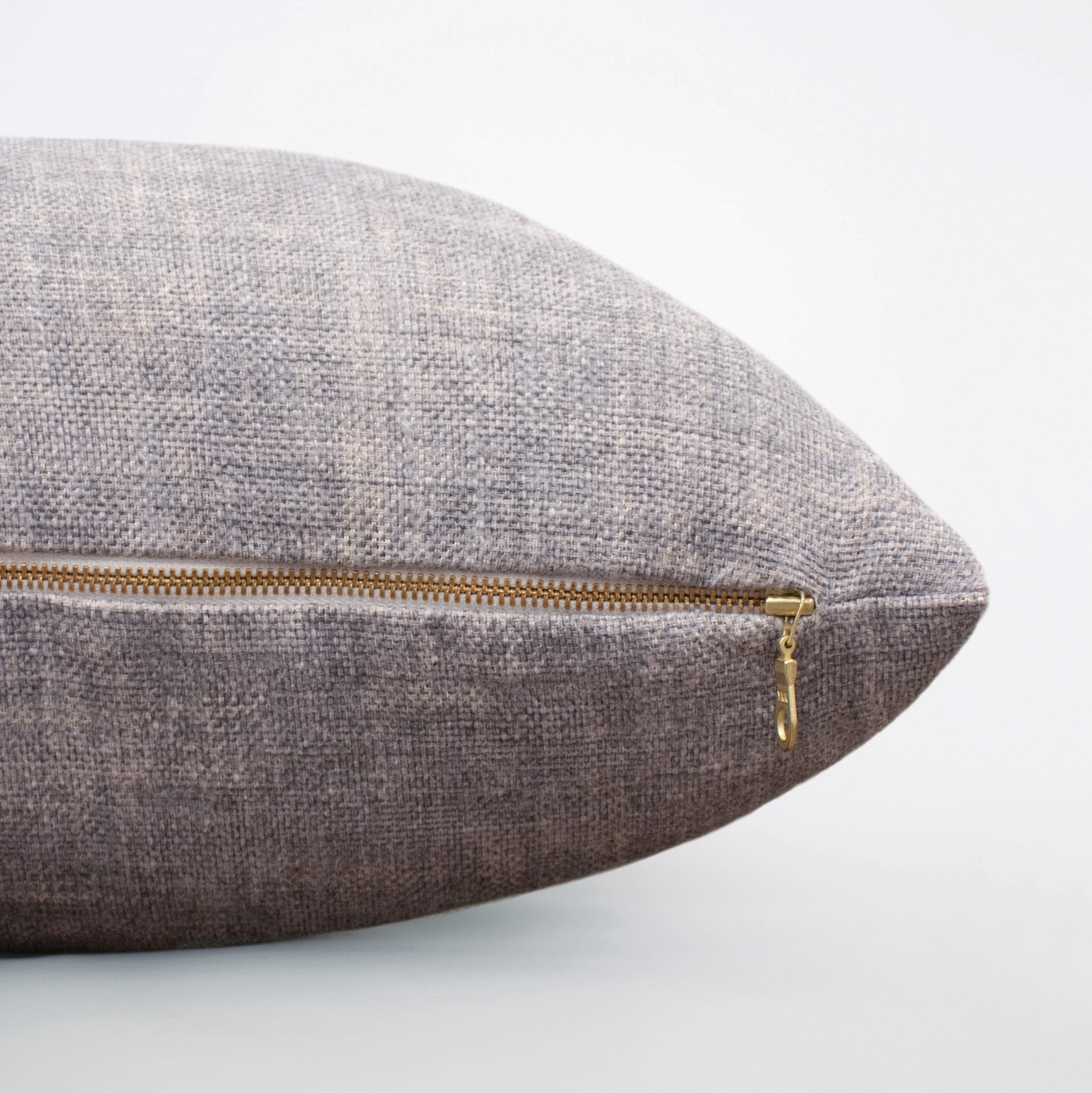 Solid Linen Pillow Cover in Monsoon
