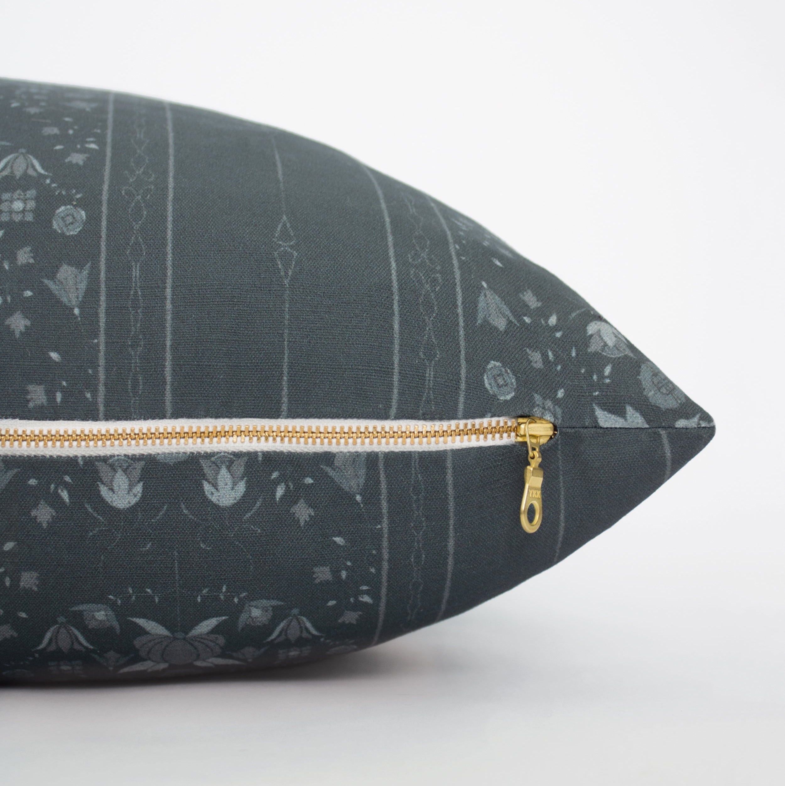 Mae Pillow Cover in Navy