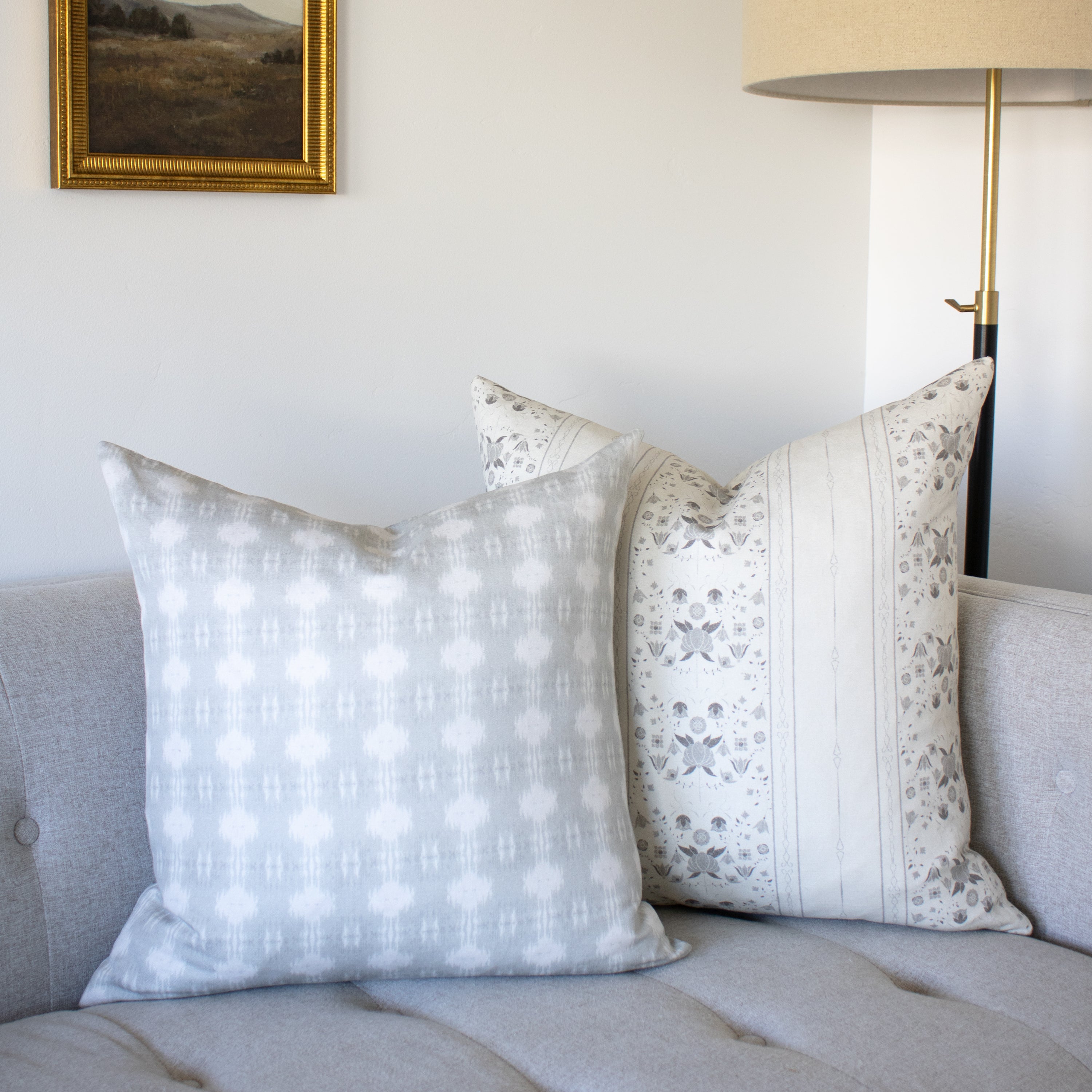 Mae Pillow Cover in Pearl