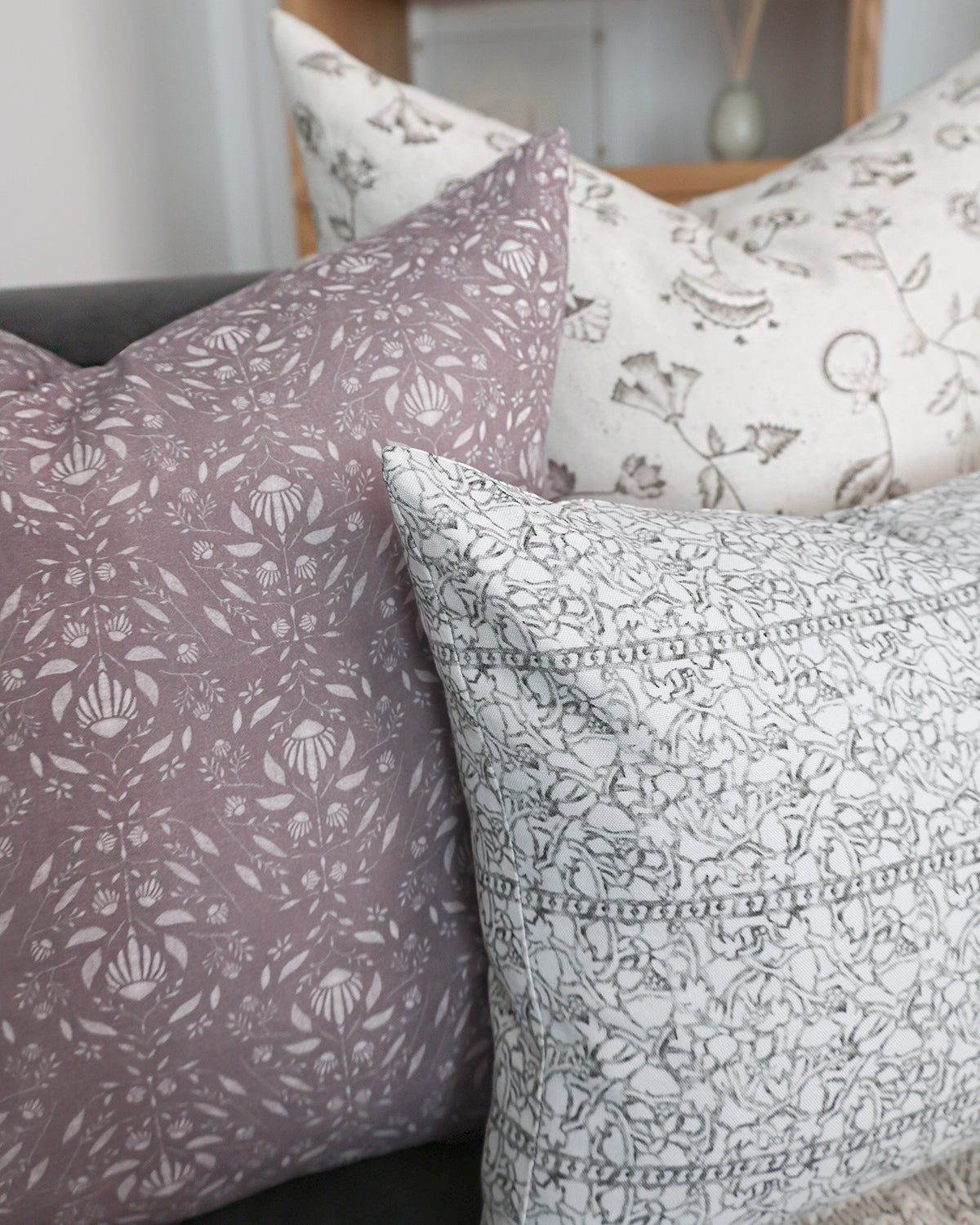 Wildflower & Whimsy – Three Pillow Combination
